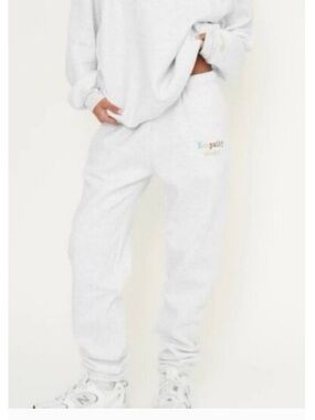 Mayfair Group Empathy Always Pull-On Jogger Elastic Waist Sweatpants Grey S/M